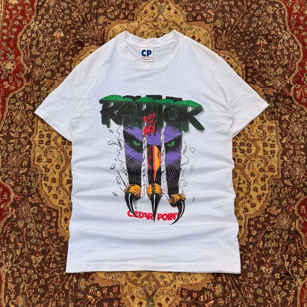 1994 Cedar Point Raptor Rules the Sky T-Shirt Medium
